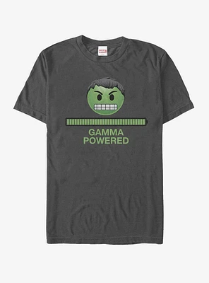 Marvel Hulk Gamma Powered Emoji T-Shirt