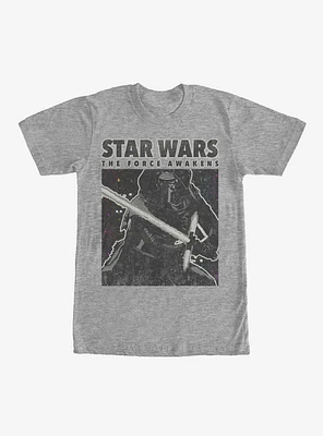 Star Wars Kylo Ren Distressed T-Shirt