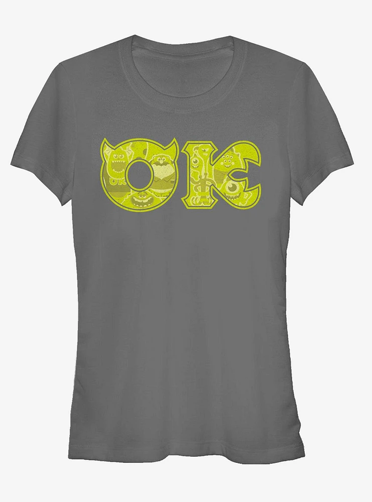 Disney Pixar Monsters Inc. Oozma Kappa Fraternity Girls T-Shirt