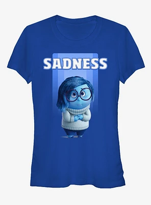 Disney Pixar Inside Out Sadness Portrait Girls T-Shirt