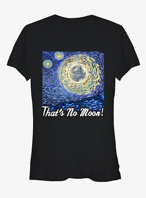 Star Wars That's No Moon Art Girls T-Shirt