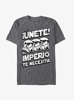 Star Wars El Imperio Te Necesita T-Shirt