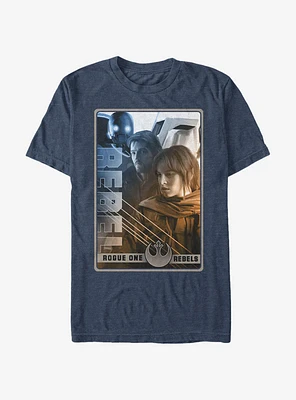 Star Wars Rebellion Hero Poster Print T-Shirt