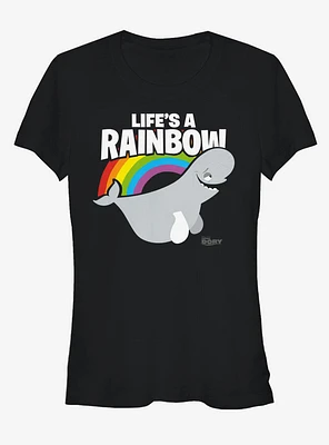 Disney Pixar Finding Dory Bailey Life is a Rainbow Girls T-Shirt