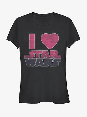 Star Wars Movie Love Girls T-Shirt