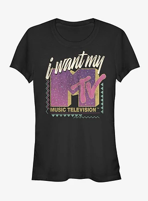 MTV Retro I Want My Logo Girls T-Shirt