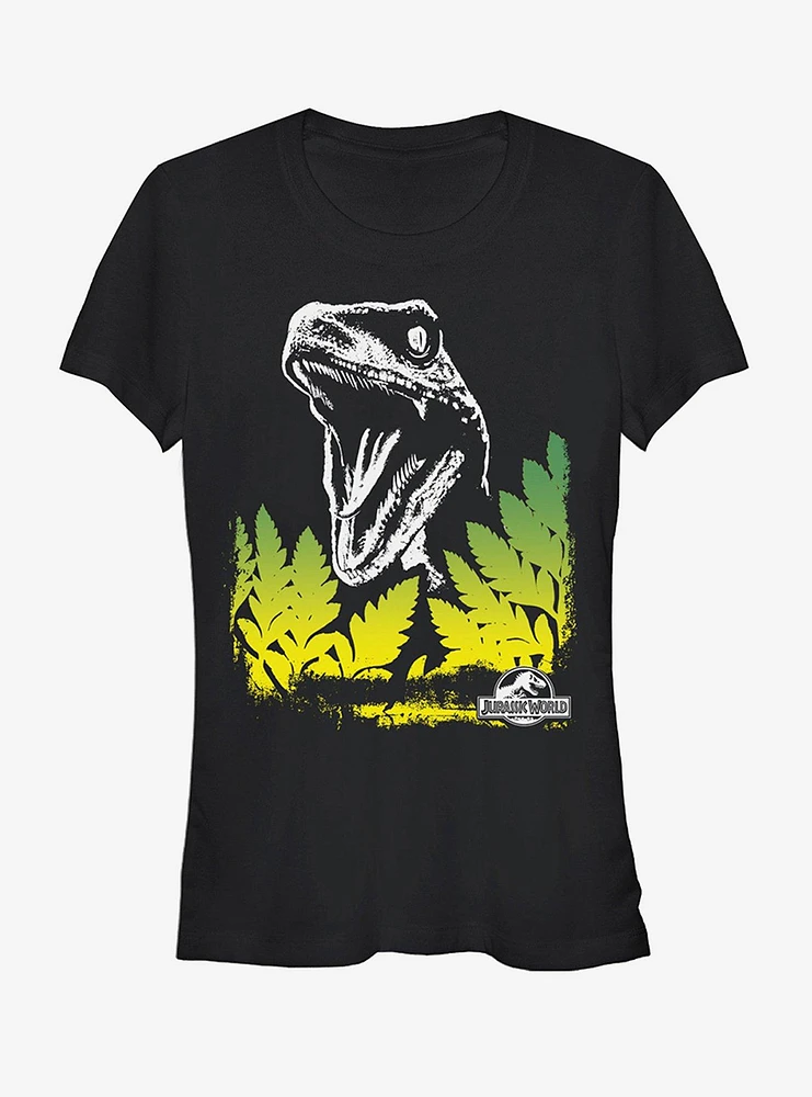 Jurassic Park Velociraptor Surprise Girls T-Shirt