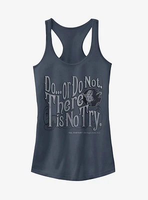 Star Wars Yoda Do or Not There Is No Try Girls Tank