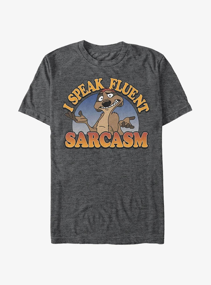 Lion King Timon Speaks Fluent Sarcasm T-Shirt