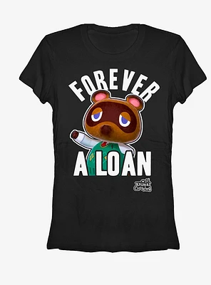 Nintendo Animal Crossing Forever A Loan Girls T-Shirt