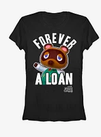 Nintendo Animal Crossing Forever A Loan Girls T-Shirt