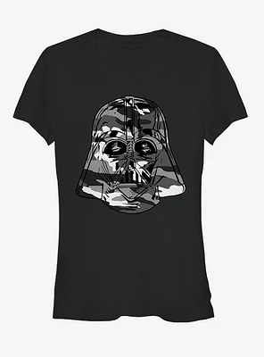 Star Wars Darth Vader Camo Girls T-Shirt