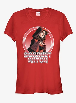 Marvel Scarlet Witch Circle Girls T-Shirt