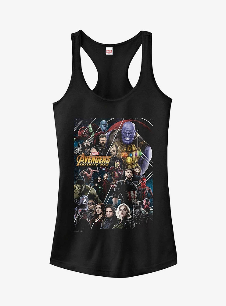 Marvel Avengers: Infinity War Character View Girls Tank