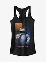 NASA Mars Needs You Girls T-Shirt