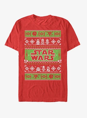 Star Wars Ugly Christmas Sweater Come to the Merry Side T-Shirt