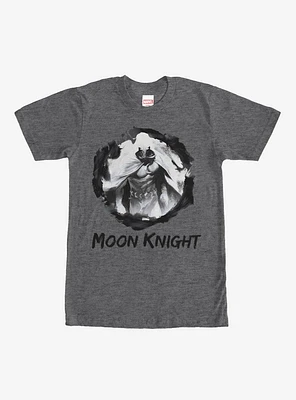 Marvel Moon Knight Paint Smudge Print T-Shirt