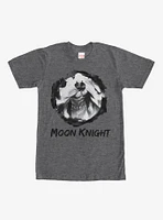 Marvel Moon Knight Paint Smudge Print T-Shirt