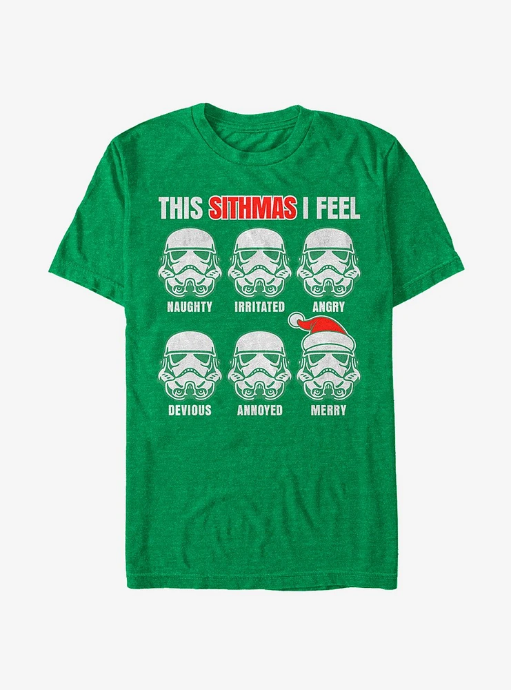 Star Wars Christmas Sithmas Stormtroopers T-Shirt