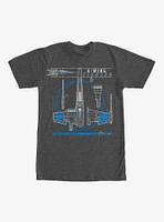 Star Wars Episode VII X-Wing Fighter T-Shirt