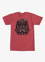 Star Wars Tribal Stormtrooper Helmet T-Shirt