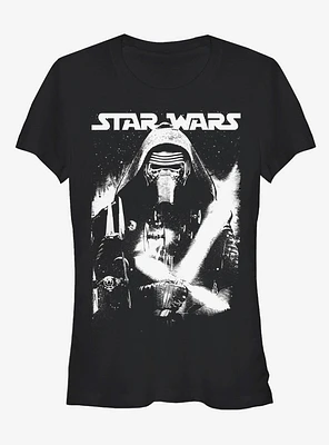 Star Wars Kylo Ren Stare Down Girls T-Shirt