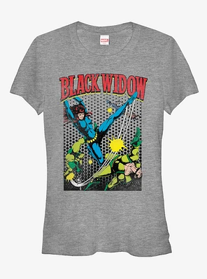 Marvel Black Widow Kick Girls T-Shirt