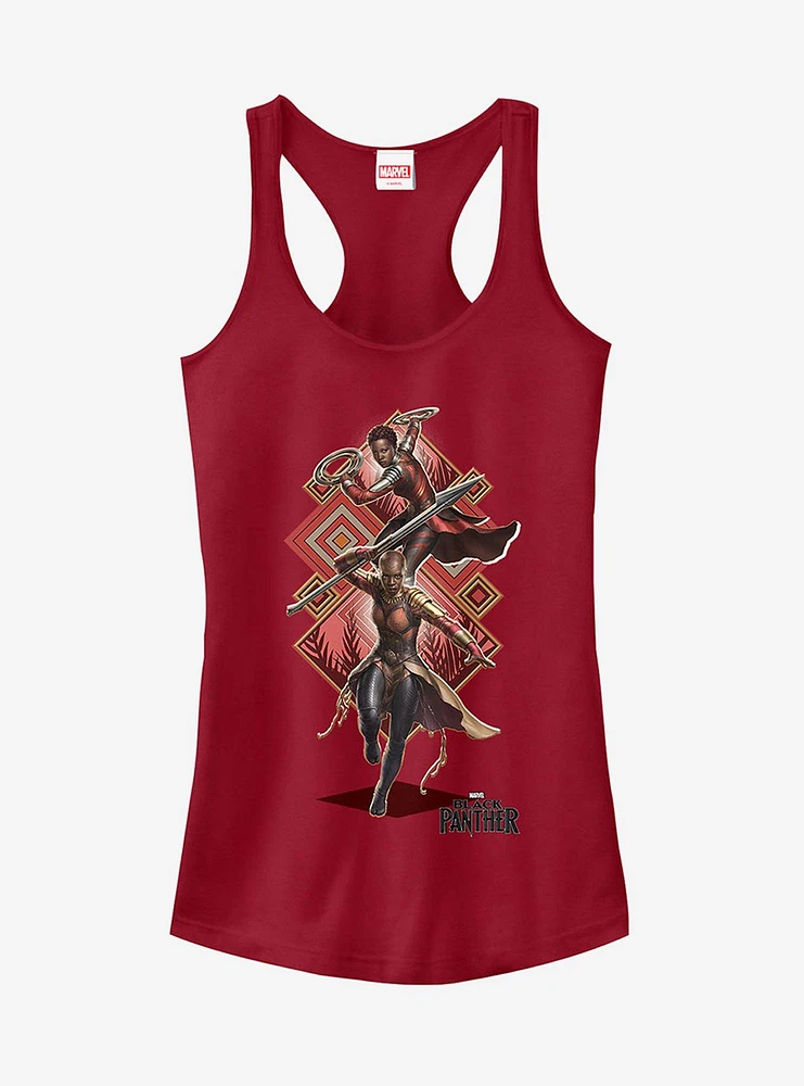 Marvel Black Panther 2018 Special Forces Girls Tank