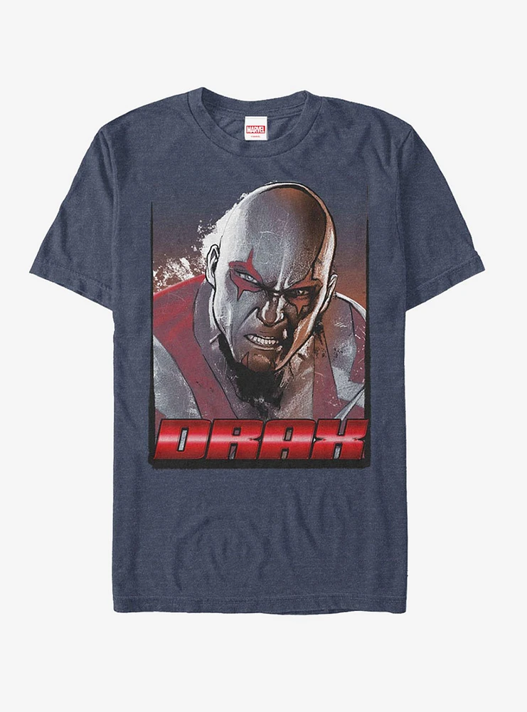 Marvel Guardians of the Galaxy Drax Portrait  T-Shirt