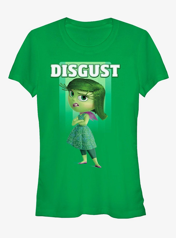 Disney Pixar Inside Out Disgust Portrait Girls T-Shirt