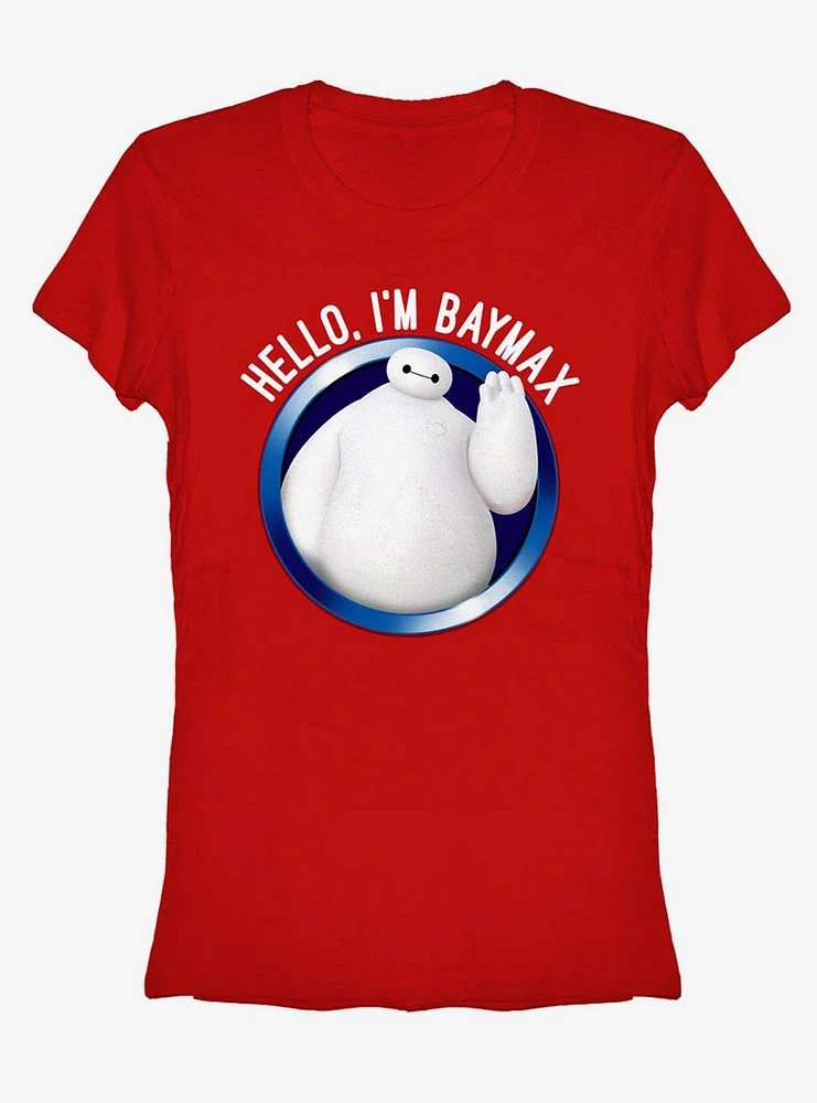 Big Hero 6 Hello Baymax Girls T-Shirt