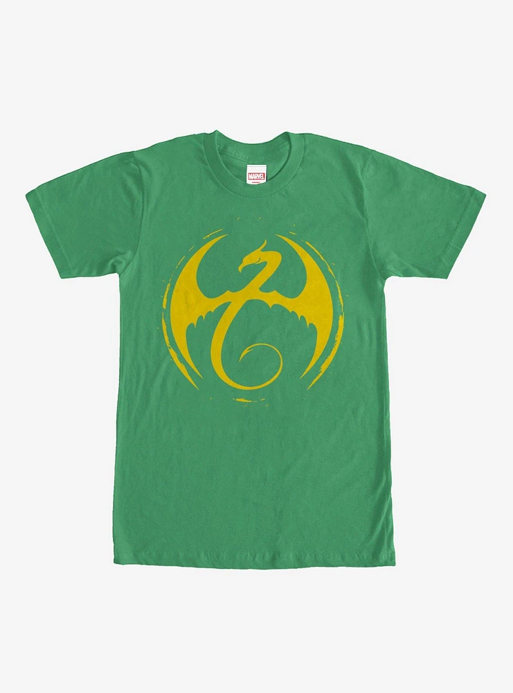 Marvel Iron Fist Dragon Logo T-Shirt