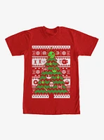 Star Wars Ugly Christmas Sweater Tree T-Shirt