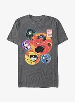 Big Hero 6 Superhero Team Circles T-Shirt