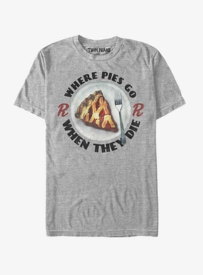 Twin Peaks Where Pies Go When They Die T-Shirt