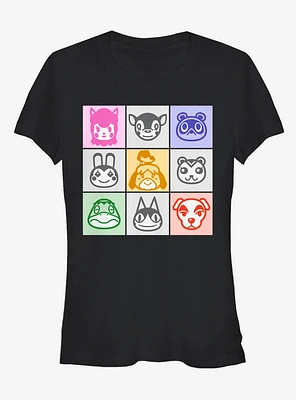 Nintendo Animal Crossing Portrait Girls T-Shirt