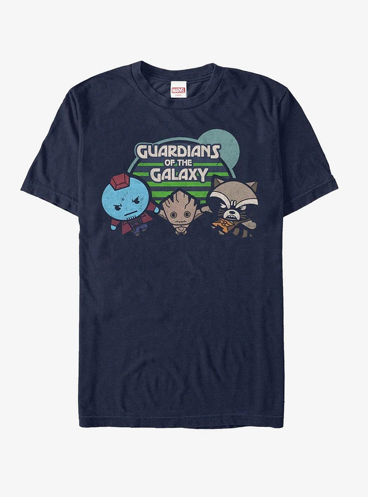 Marvel Guardians of the Galaxy Best Friends Kawaii T-Shirt