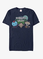 Marvel Guardians of the Galaxy Best Friends Kawaii T-Shirt