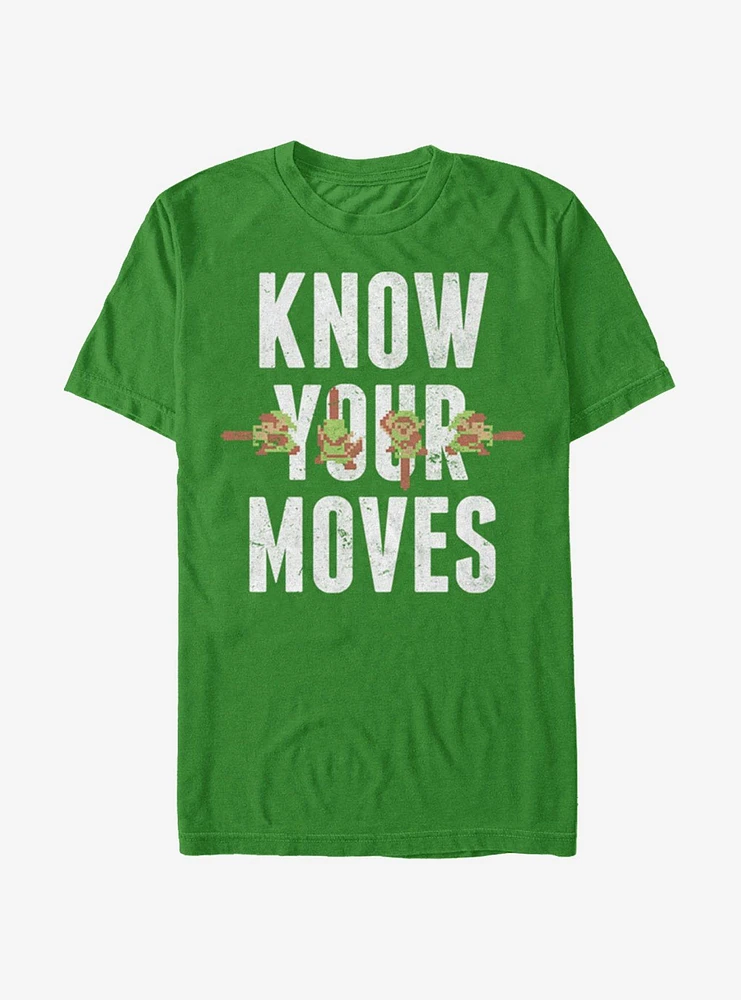 Nintendo Legend of Zelda Know Your Moves T-Shirt