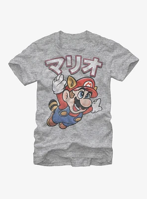 Nintendo Super Mario Bros Japanese Text T-Shirt
