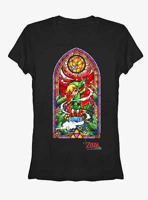 Nintendo Legend of Zelda Wind Waker Window Girls T-Shirt