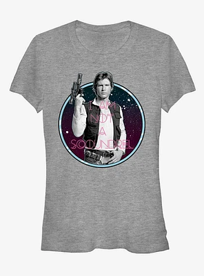 Star Wars Han Solo Not a Scoundrel Girls T-Shirt