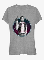 Star Wars Han Solo Not a Scoundrel Girls T-Shirt