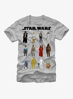 Star Wars Vintage Action Figures T-Shirt