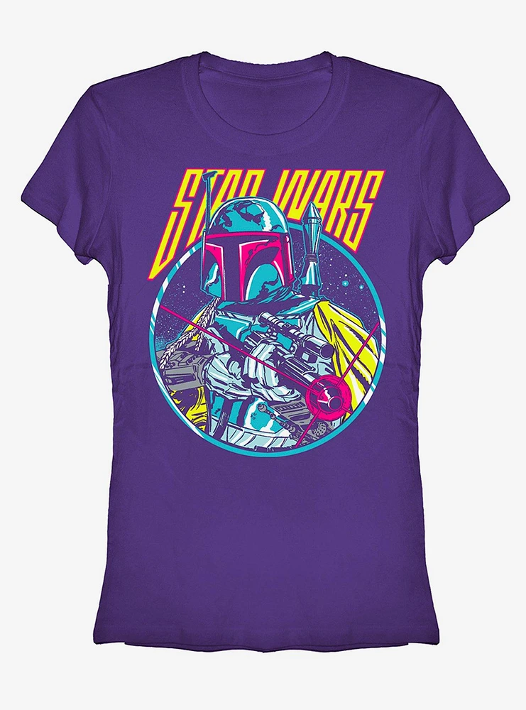 Star Wars Boba Fett Blaster Girls T-Shirt