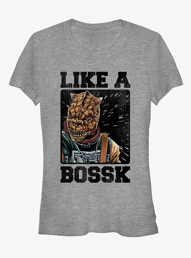 Star Wars Bounty Hunter Like a Bossk Girls T-Shirt