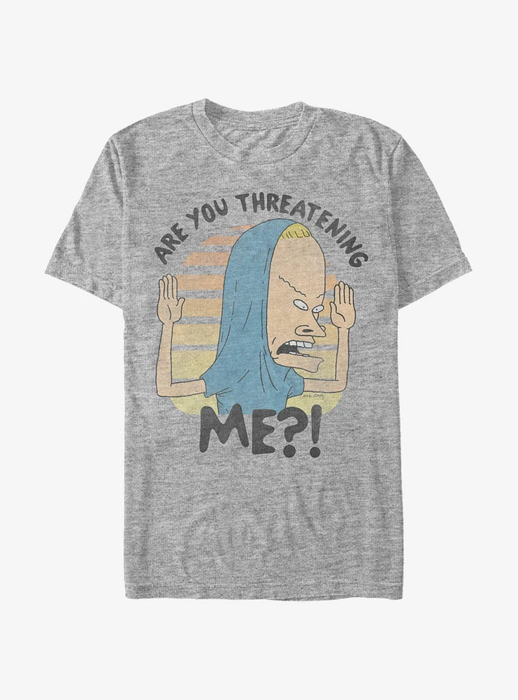 Beavis And Butt-Head Cornholio Are You Threatening Me T-Shirt