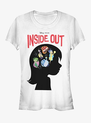 Disney Pixar Inside Out Riley Emotions Silhouette Girls T-Shirt