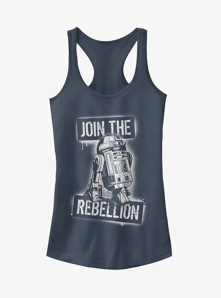 Star Wars R2-D2 Join the Rebellion Girls Tank