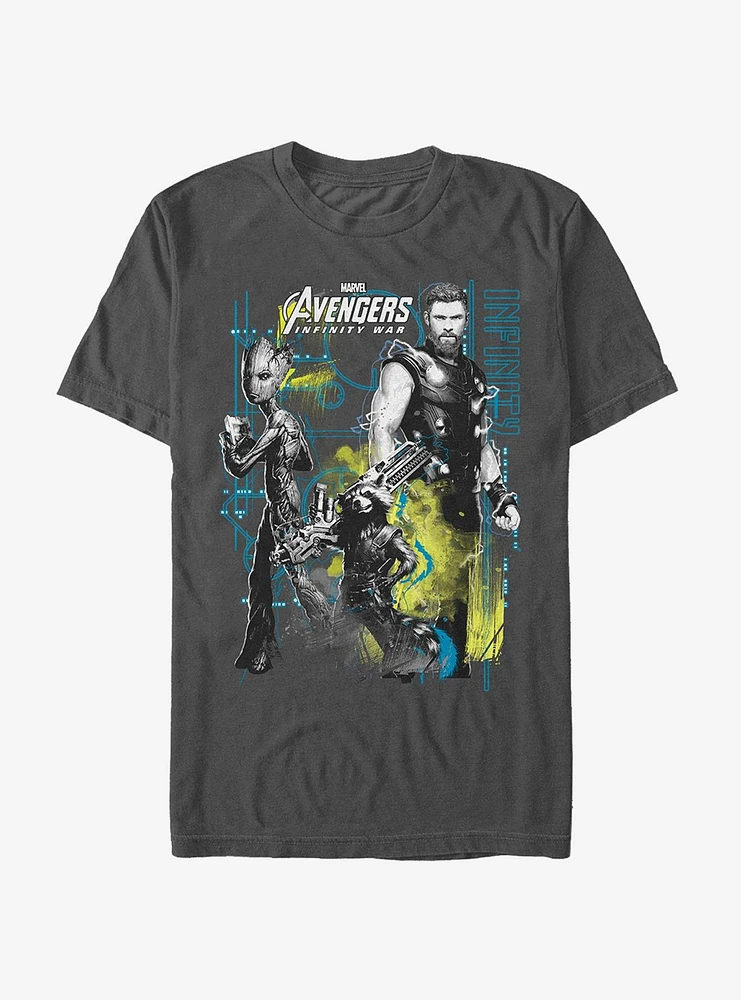 Marvel Avengers: Infinity War Space Crew T-Shirt